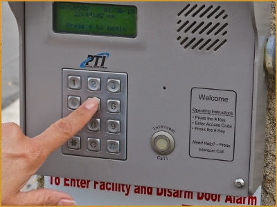 Entering Access Code